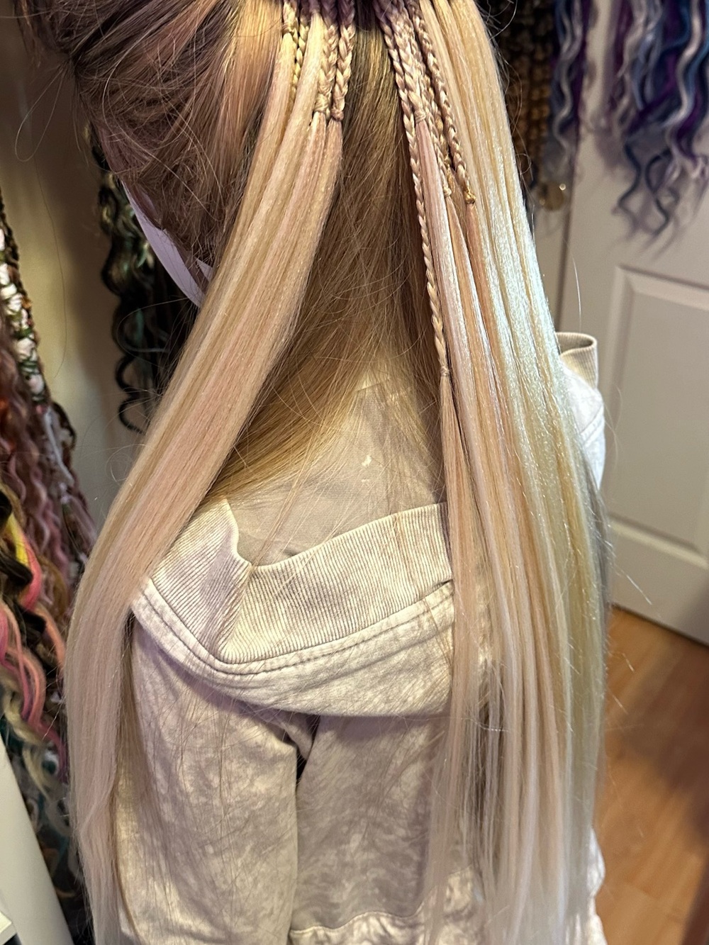 Blonde Hair Extensions - Natural Light Blonde